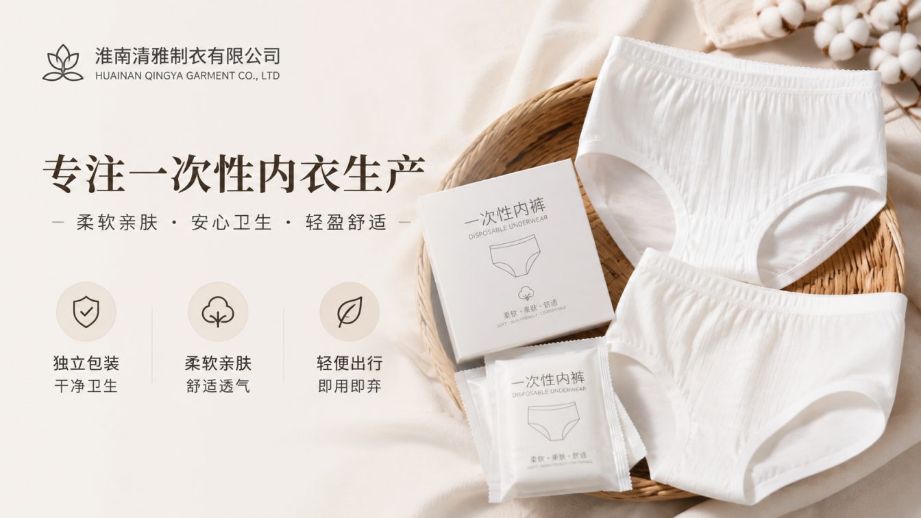 武威为多渠道提供日抛内衣方案